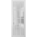 Sartodoors Slab Interior Door, 24" x 96", White FELICIA3312S-BEM-2496